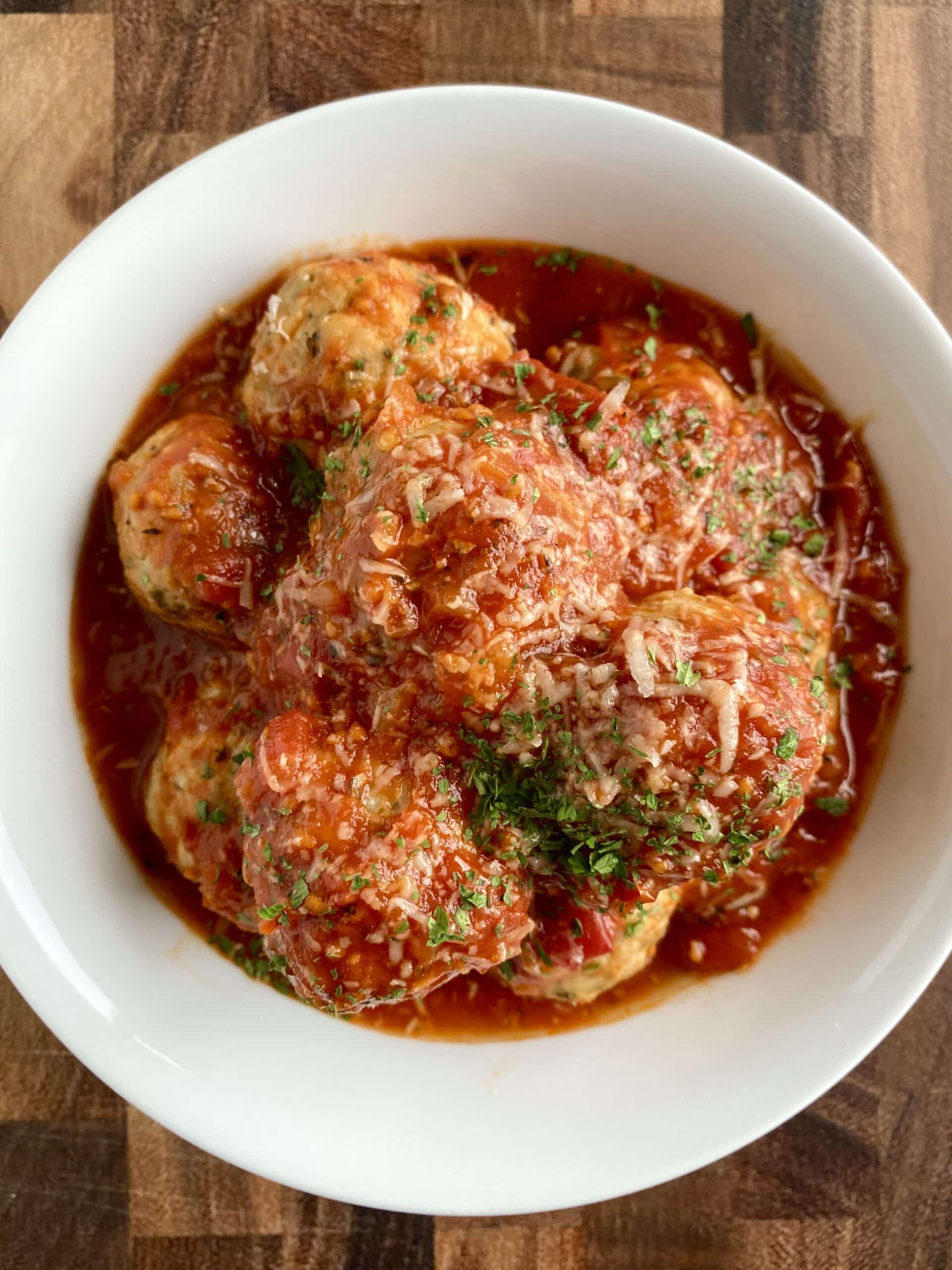 Chicken Marinara Meatballs